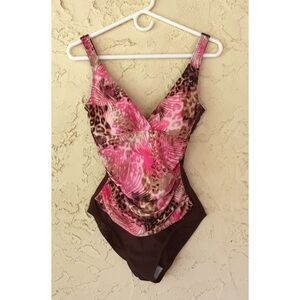 Sweet Escape tropical one-piece swimsuit